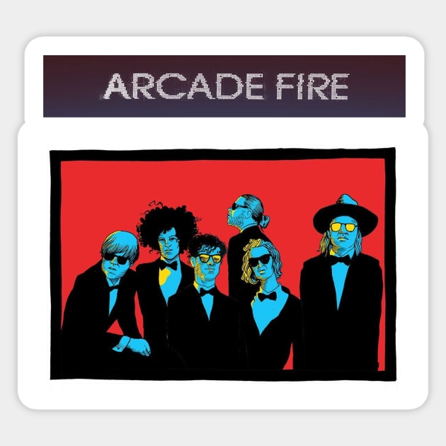 Arcade Fire 2017 Toon Sticker by Specialstace83